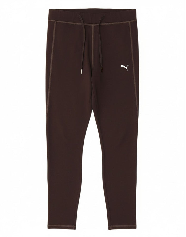 PUMA Womens Tracksuit Trousers UK 12 Medium  Black Polyester