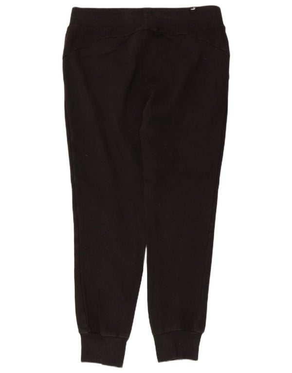 Damskie spodnie dresowe Puma Joggers UK 14, duże, czarne, poliestrowe