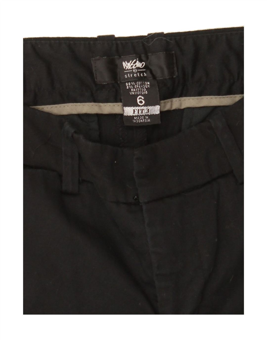 MOSSIMO Womens Casual Shorts US 6 Medium W30  Black Cotton Vintage Mossimo and Second-Hand Mossimo from Messina Hembry 