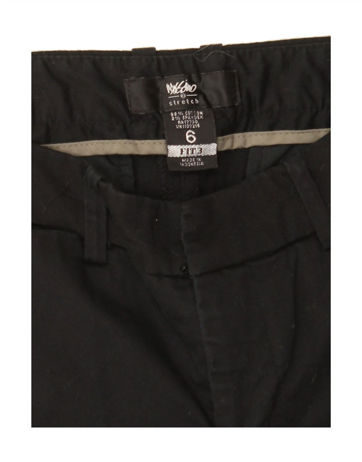 MOSSIMO Womens Casual Shorts US 6 Medium W30  Black Cotton Vintage Mossimo and Second-Hand Mossimo from Messina Hembry 