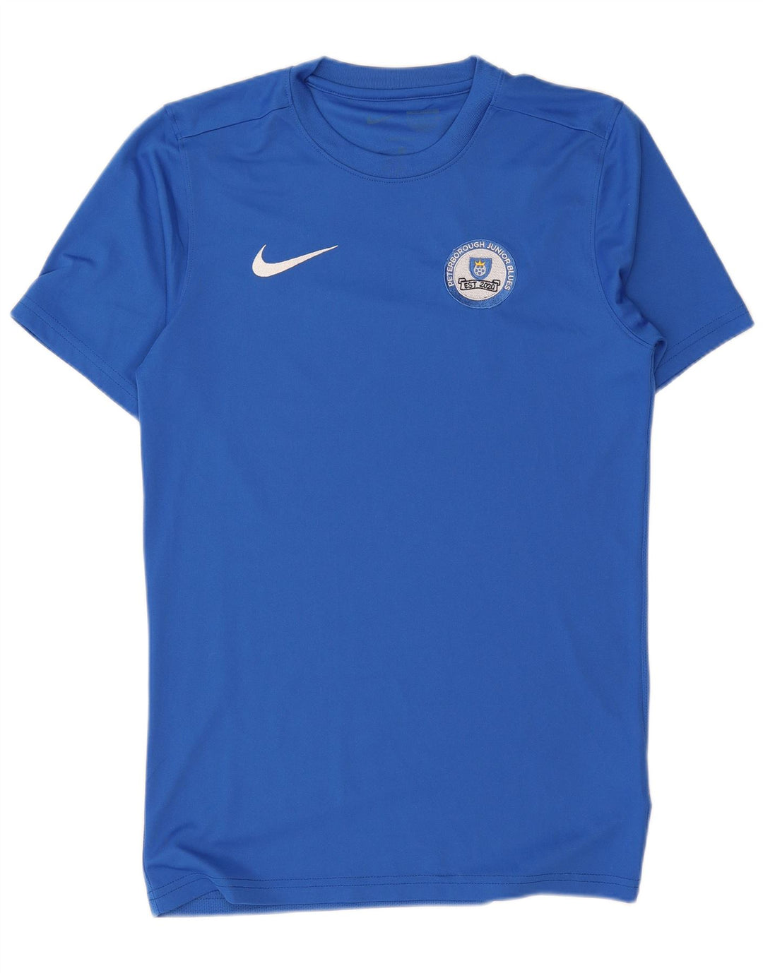 Nike Mens T-Shirt Top Small Blue Polyester