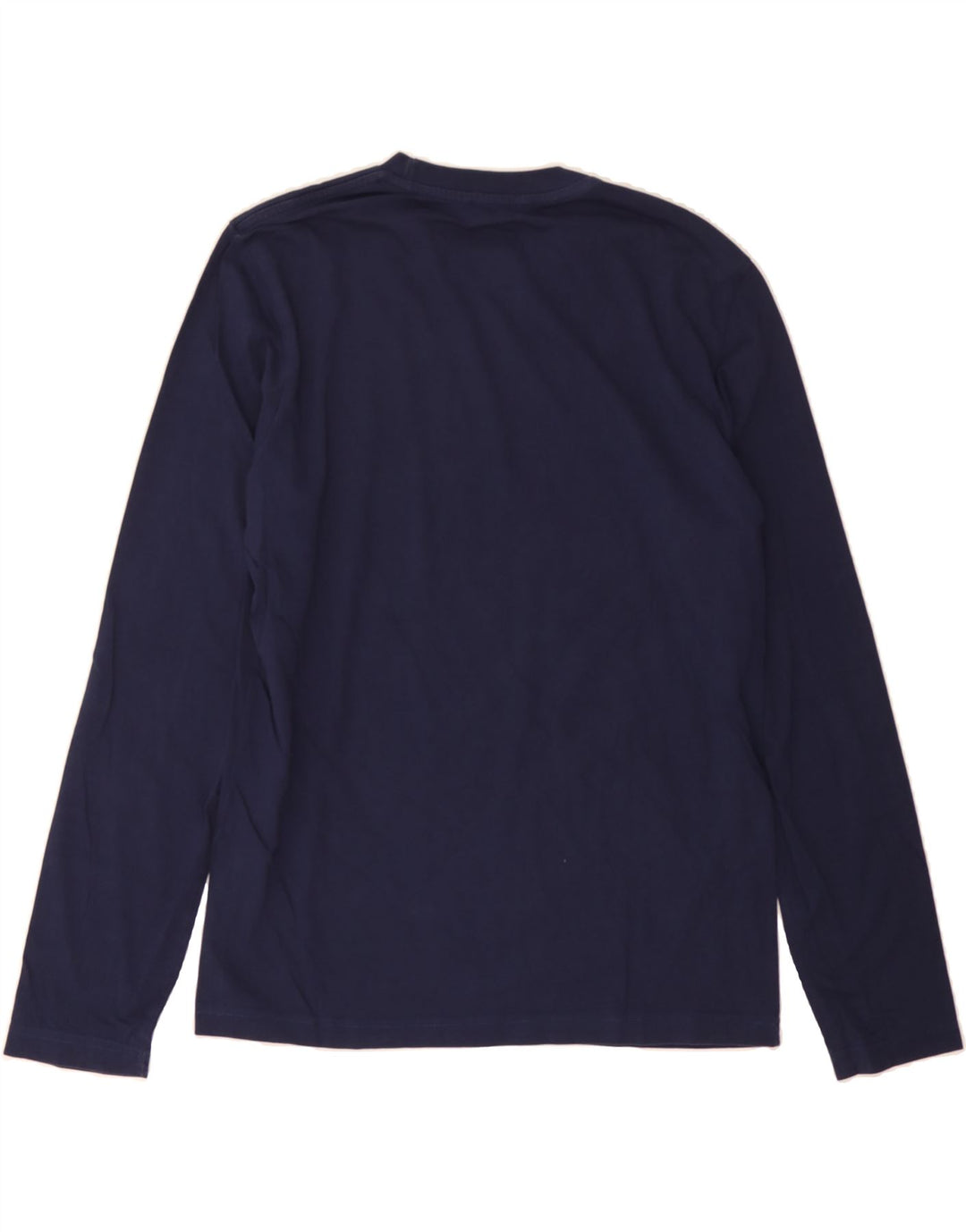 GAS Mens Top Long Sleeve Medium Navy Blue Cotton Vintage Gas and Second-Hand Gas from Messina Hembry 