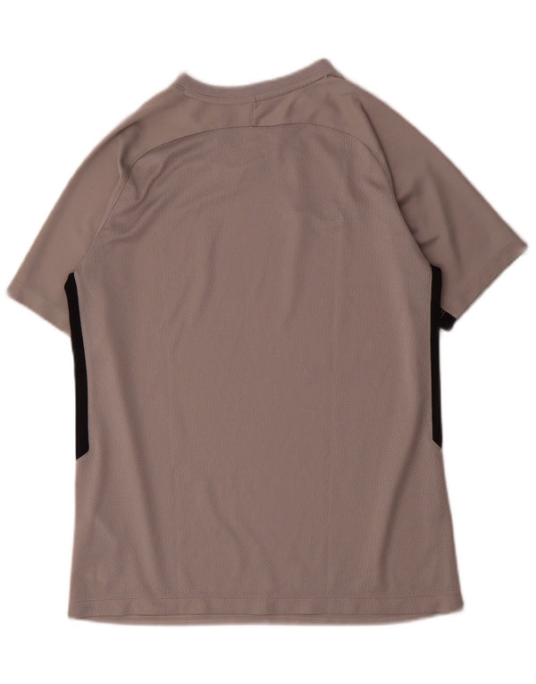T-shirt da ragazzo Nike Dri Fit Top 13-14 anni XL Poliestere color block grigio