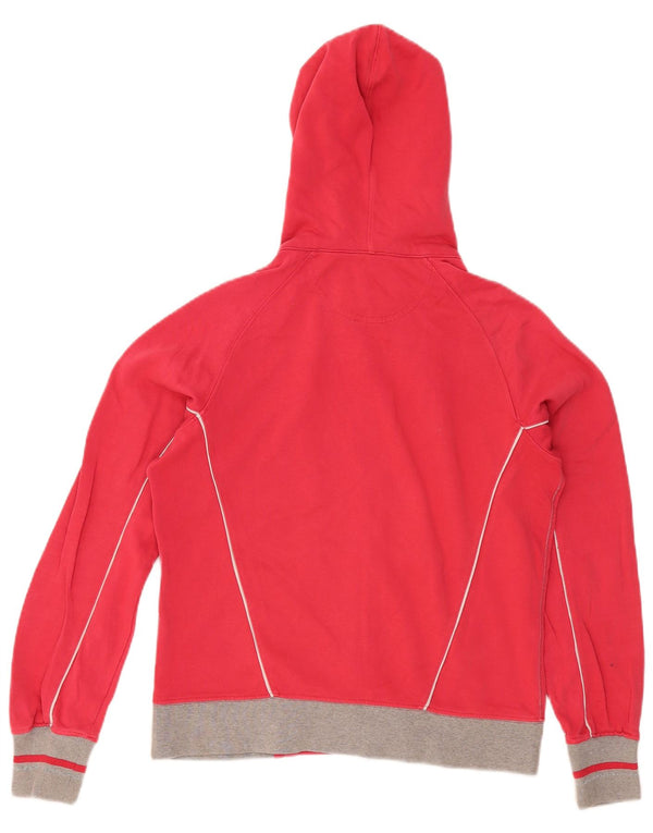 Champion Womens Heritage Classics Zip Hoodie Sweater UK 18 XL Red