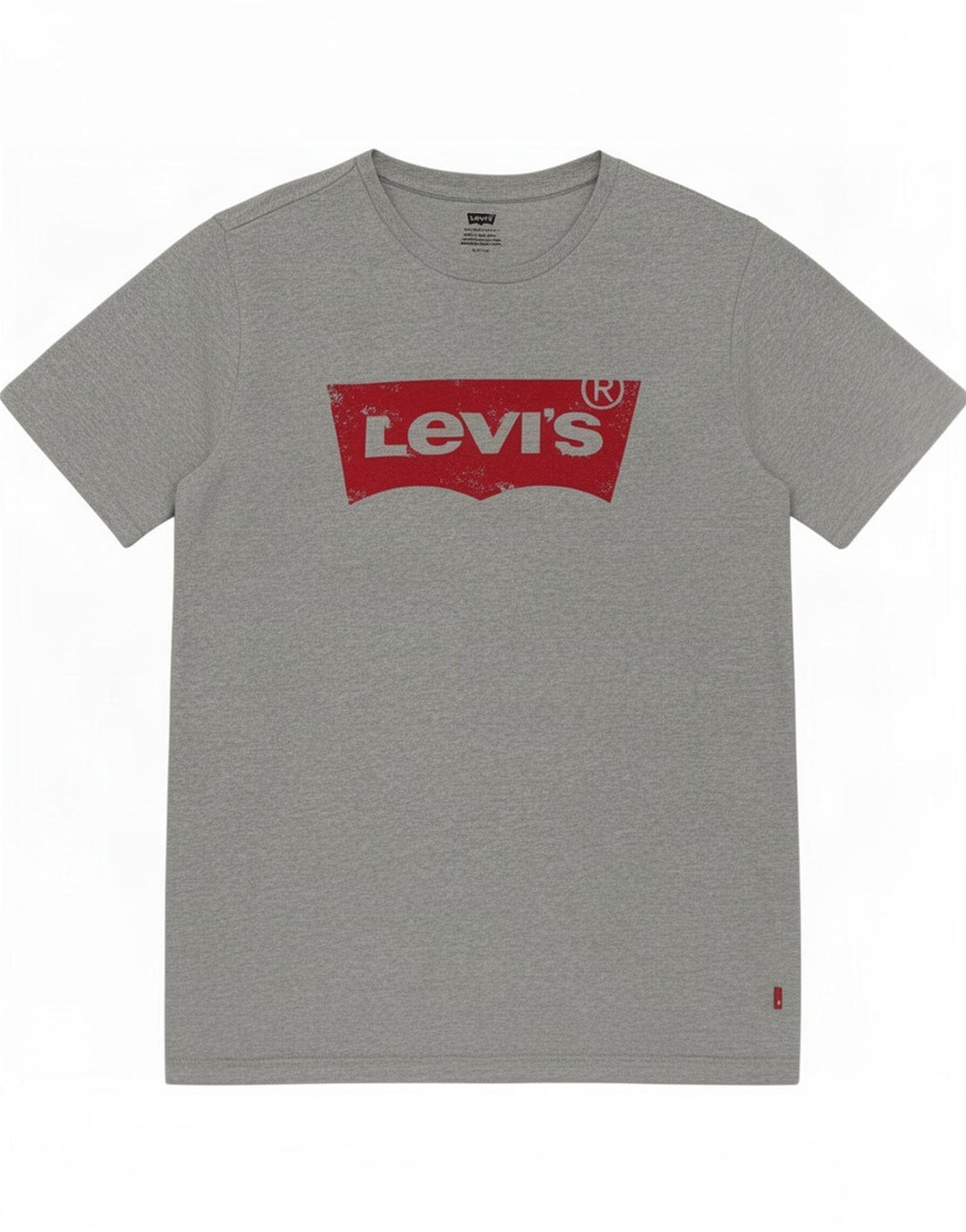 Levi's Mens Graphic T-Shirt Top Small Grey Cotton