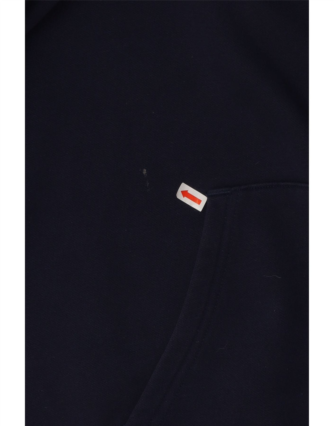 PUMA Mens Hoodie Jumper Medium Navy Blue Cotton