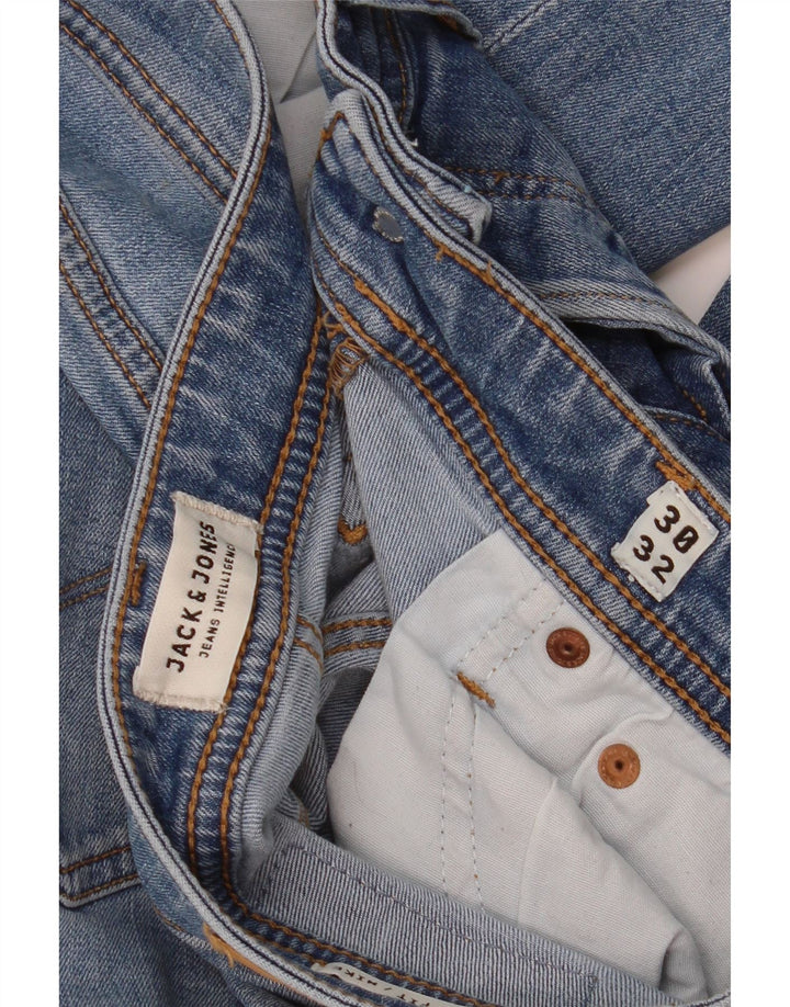 Jack & Jones Mens Mike Slim Jeans W30 L32 Blue