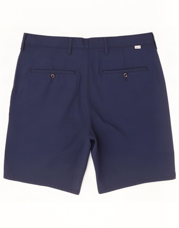 Pantaloncini chino da uomo Levi's W36 Large in cotone blu navy