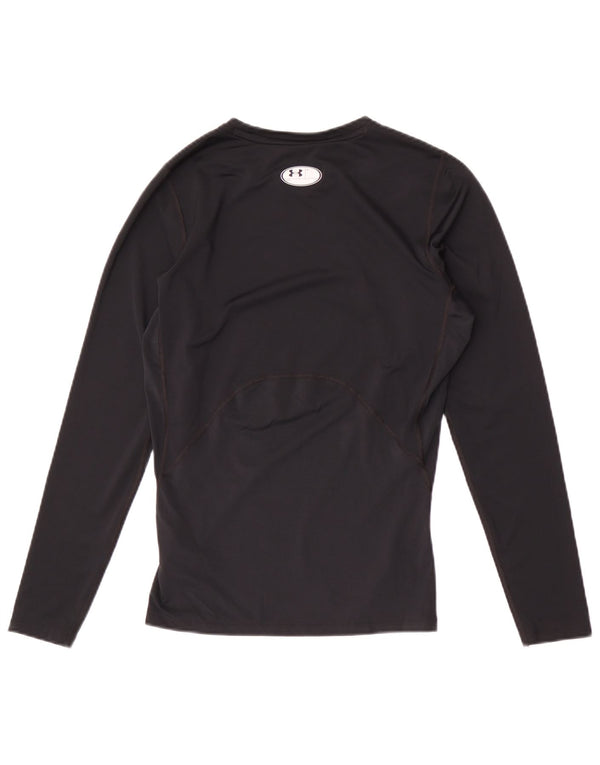 Under Armour Herren Heat Gear Top Langarm Large Schwarz Polyester