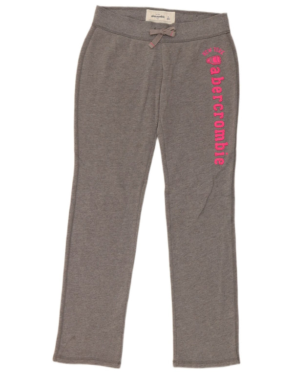 Abercrombie & Fitch Mädchen-Trainingshose, 13–14 Jahre, XL, Grau meliert