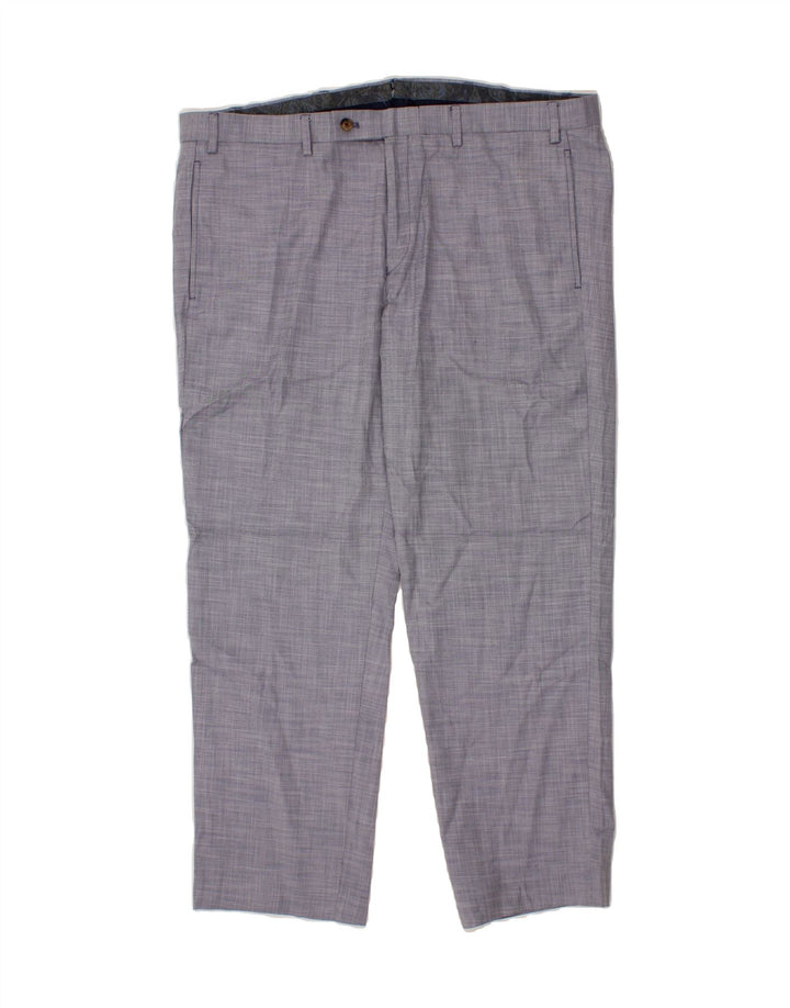 RALPH LAUREN Mens Straight Suit Trousers W38 L30 Blue Polyester Vintage Ralph Lauren and Second-Hand Ralph Lauren from Messina Hembry 