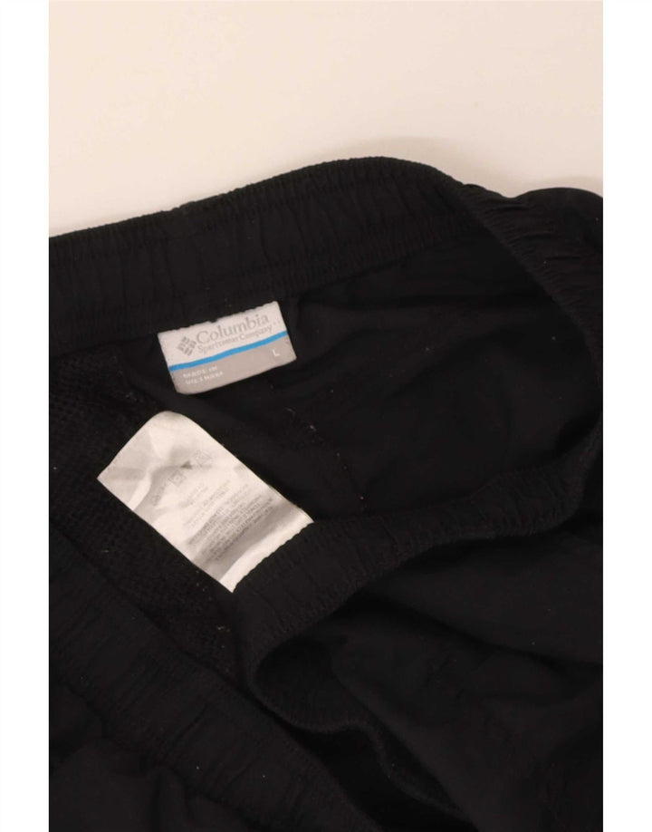 Columbia Mens Swimming Shorts Large Black Nylon