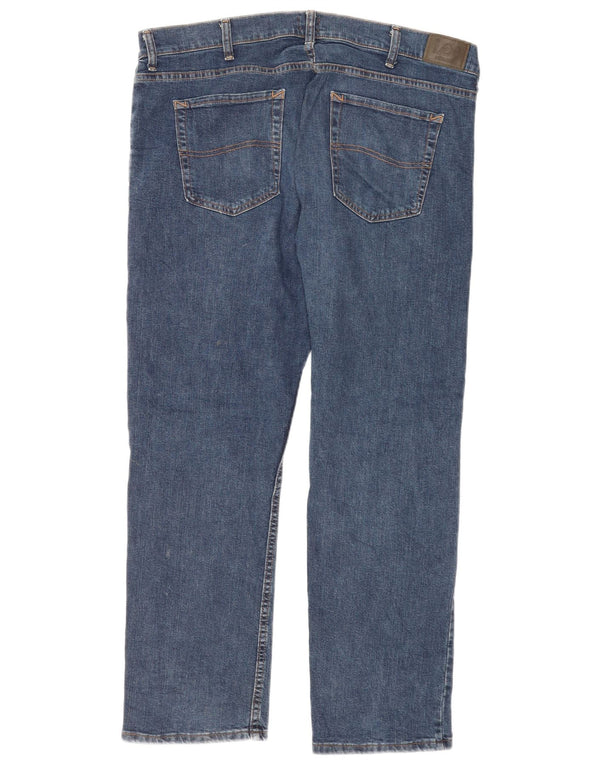 Lee Slim Jeans til mænd W38 L30 blå bomuld