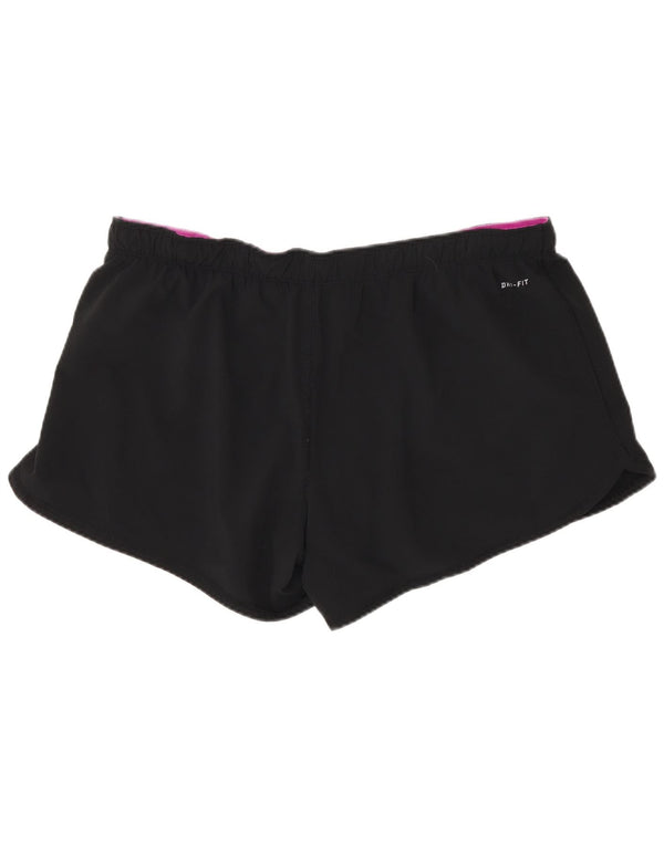 Nike Womens Dri Fit Sport Shorts UK 18 XL Black Polyester