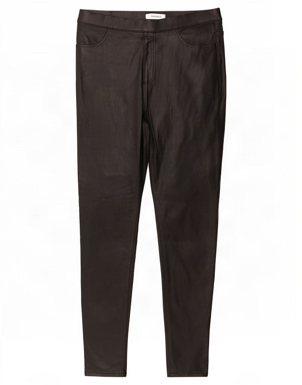 Legginsy damskie Marks & Spencer UK 14, duże, czarne, wiskozowe