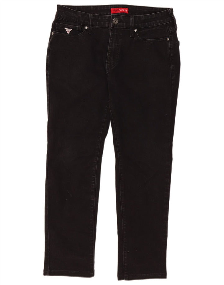 Guess Dame Slim Tapered Jeans W32 L27 Sort