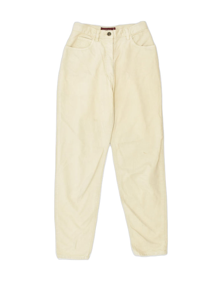 HENRY COTTONS Womens Slim Jeans W28 L29 Beige Cotton | Vintage | Thrift | Second-Hand | Used Clothing | Messina Hembry 