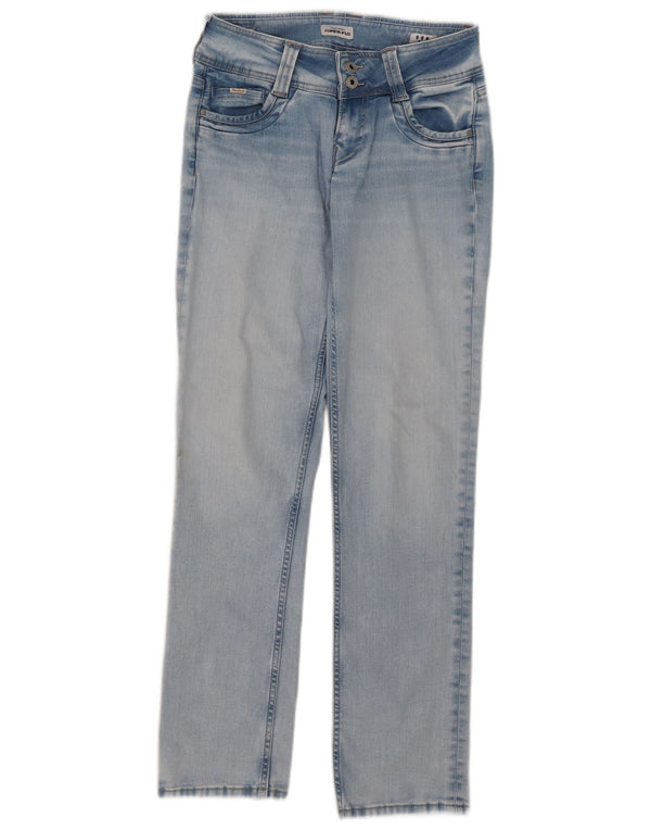 PEPE Jeans Mujer Recta W29 L32 Azul Algodón