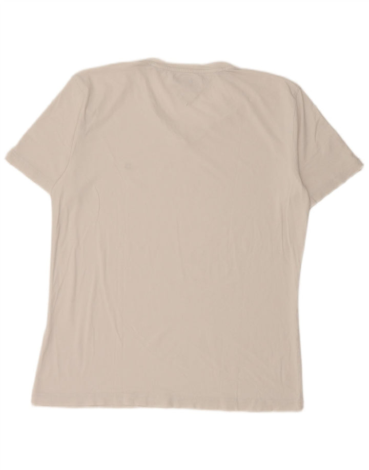 Tommy Hilfiger Mens T-Shirt Top 2XL White