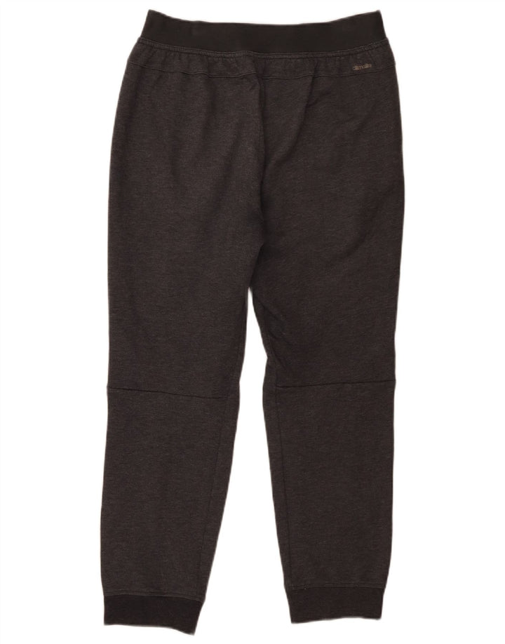 ADIDAS Mens Climalite Tracksuit Trousers Joggers Large  Grey Polyester