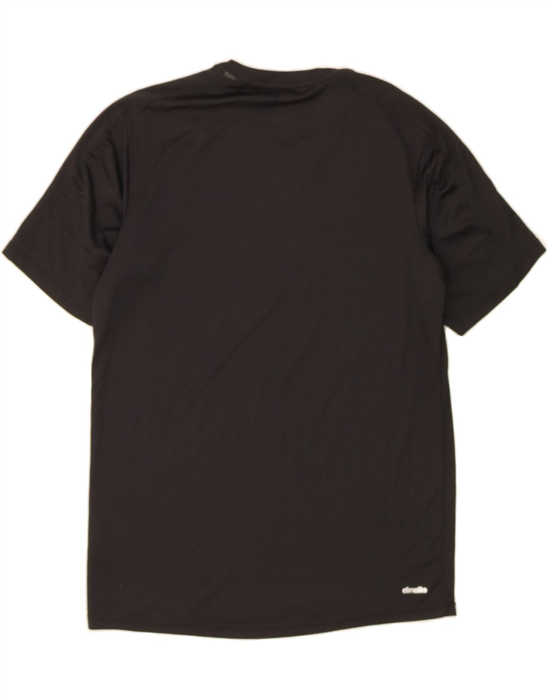ADIDAS Mens Climalite T-Shirt Top Medium Black Polyester Vintage Adidas and Second-Hand Adidas from Messina Hembry 
