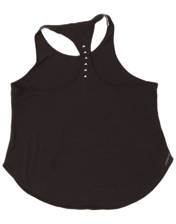 Adidas Damen Aeroready Vest Top UK 12/14 Medium Schwarz