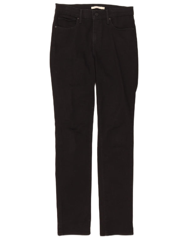 Jeans slim snellenti da donna Levi's W31 L34 cotone nero