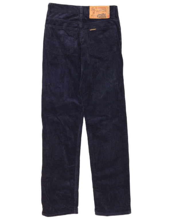 Carrera Damen Gerade Cordhose W28 L31 Marineblau
