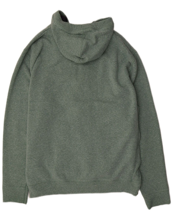 Weird Fish Mens Zip Hoodie Sweater 3XL Green Polyester