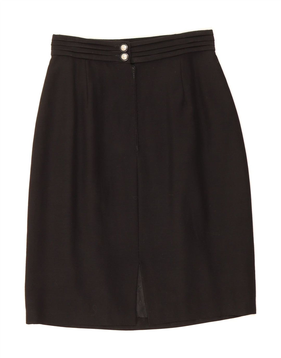 VINTAGE Womens Pencil Skirt W26 Small  Black Vintage Vintage and Second-Hand Vintage from Messina Hembry 