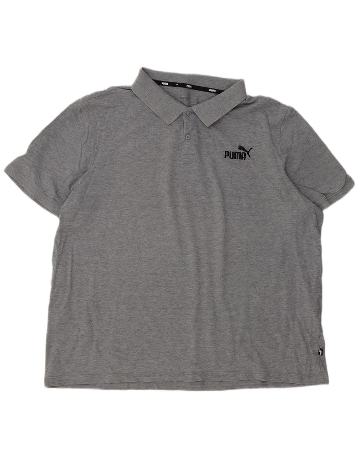 Puma herre poloshirt XL Grå