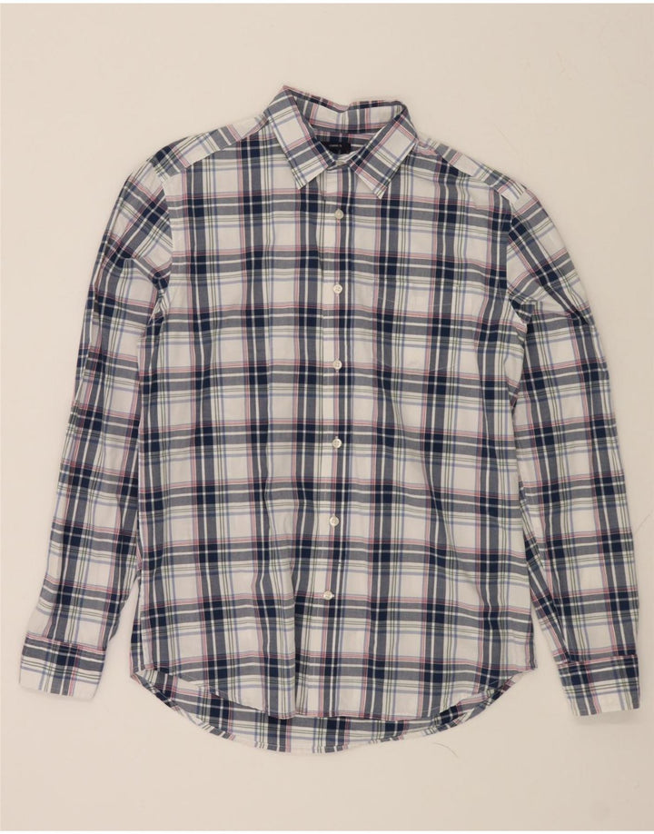 GAP Mens Classic Fit Shirt Medium Multicoloured Check Cotton Vintage Gap and Second-Hand Gap from Messina Hembry 