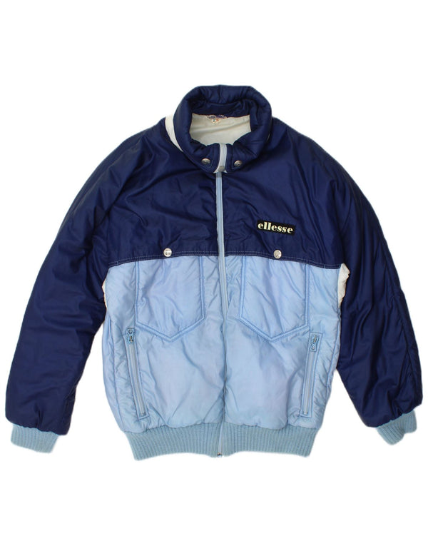 Giacca imbottita da donna Ellesse IT 44 Blu medio Colourblock