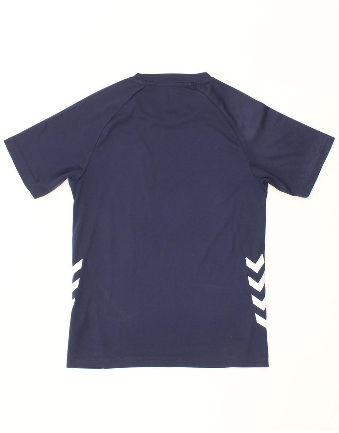 HUMMEL Boys Graphic T-Shirt Top 11-12 Years Navy Blue Polyester Vintage Hummel and Second-Hand Hummel from Messina Hembry 