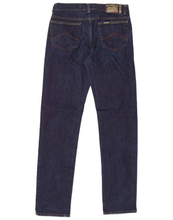 Carrera Jean droit régulier pour homme IT 48 Medium W32 L34 Bleu marine Coton