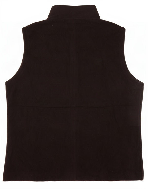 Gilet in pile da donna Trigema UK 14 medio poliestere nero