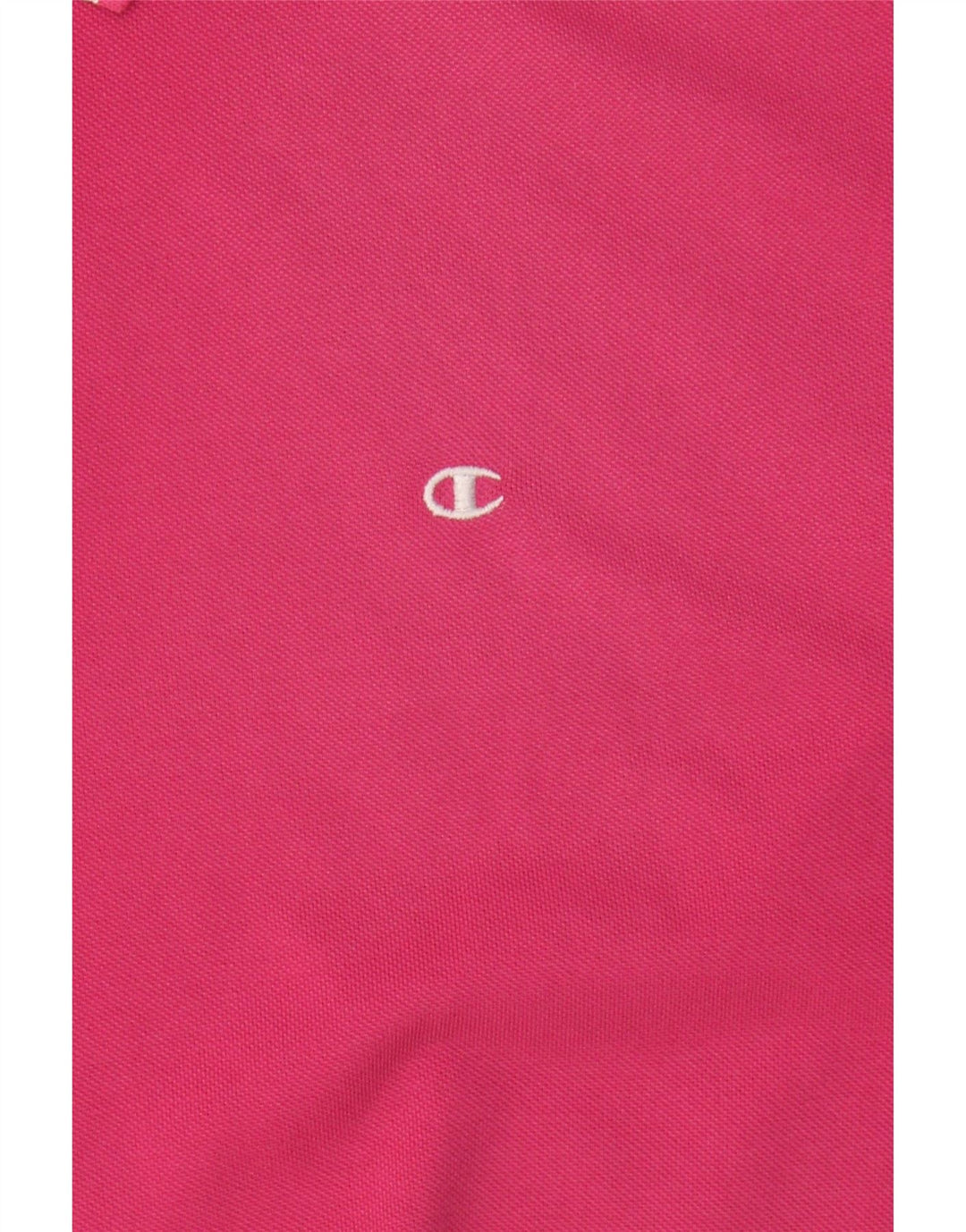 CHAMPION Mens Polo Shirt Large Pink