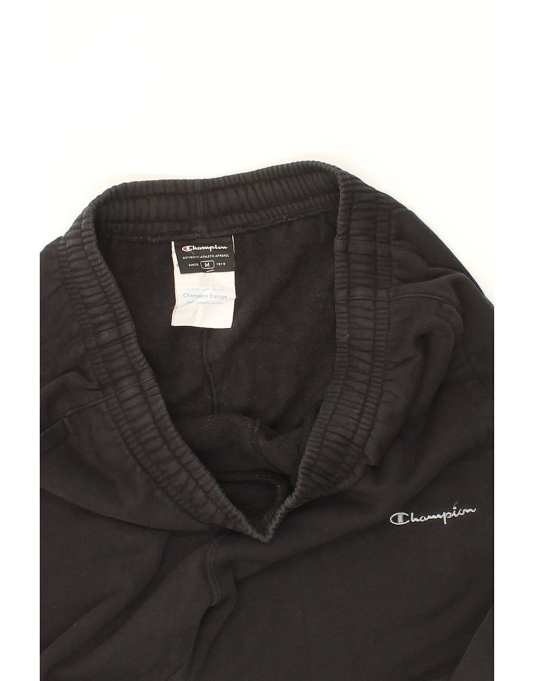 CHAMPION Mens Tracksuit Trousers Large  Black Cotton Vintage Champion and Second-Hand Champion from Messina Hembry 