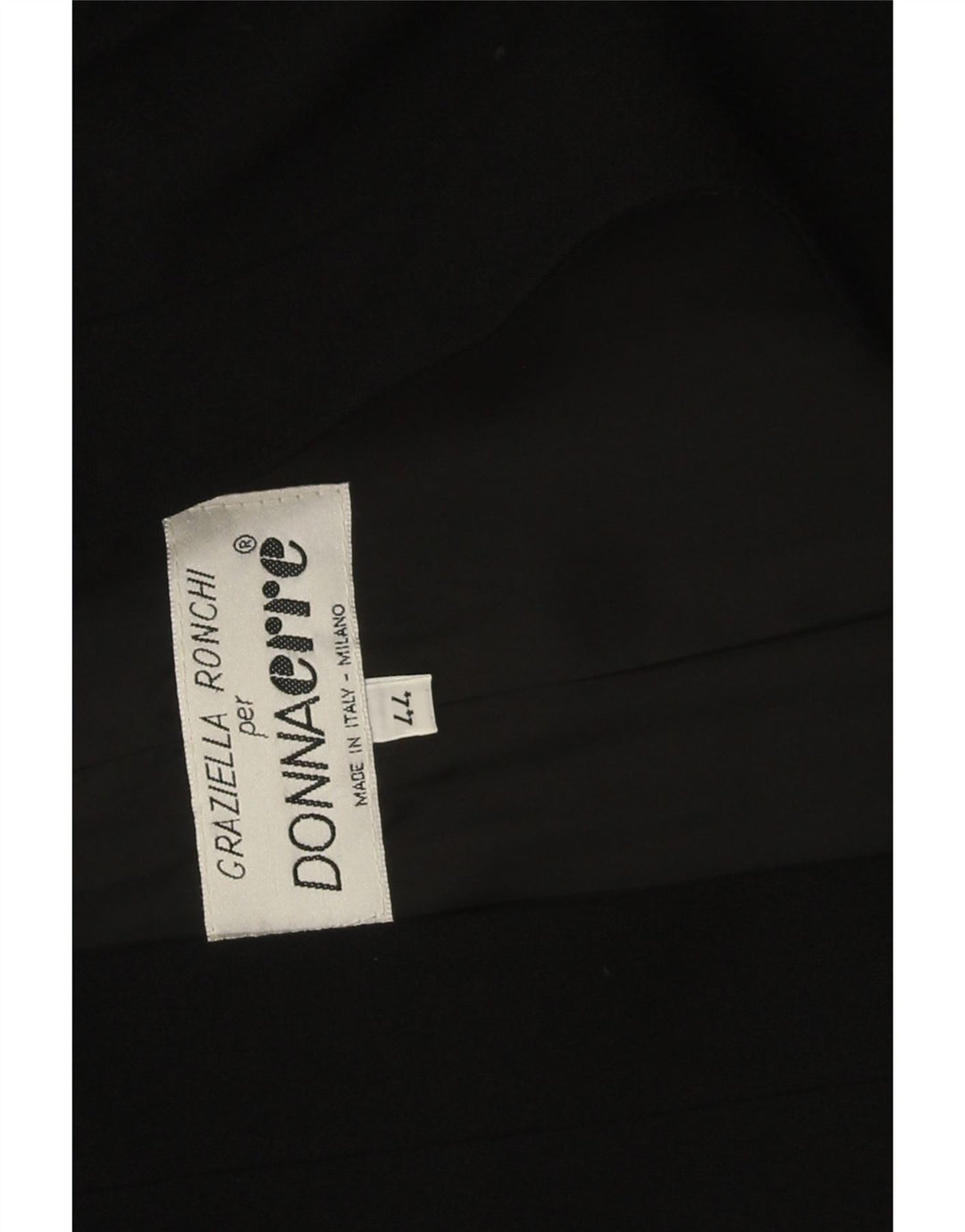 Vintage Womens 1 Button Blazer Jacket IT 44 Medium Black