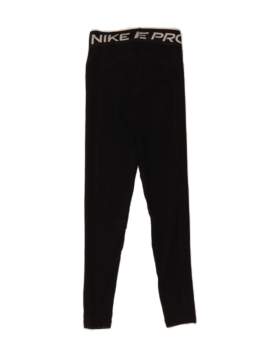 NIKE Womens Graphic Leggings UK 4 XS  Black Polyester Vintage Nike and Second-Hand Nike from Messina Hembry 