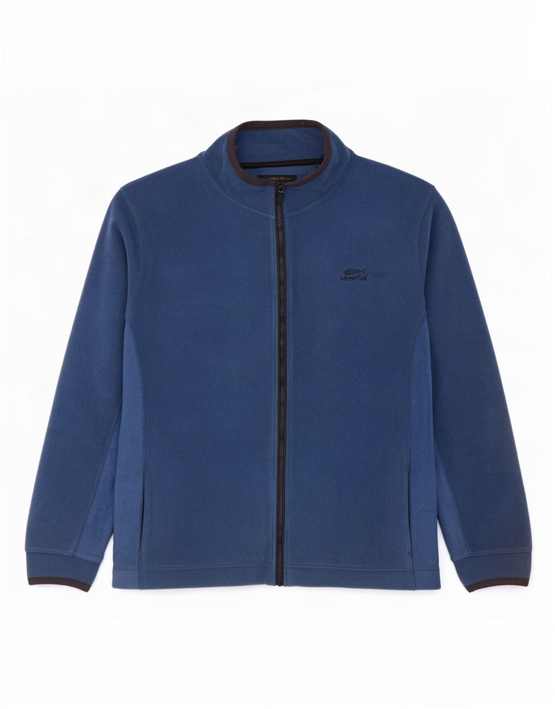 Weird Fish Mens Tracksuit Top Jacket 3XL Navy Blue Polyester