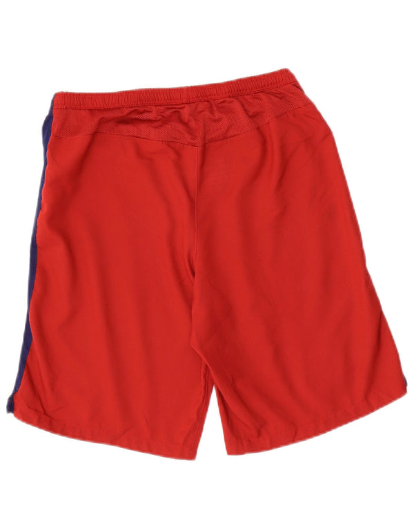 Nike Mens FCB sport rövidnadrág kis piros Colourblock poliészter