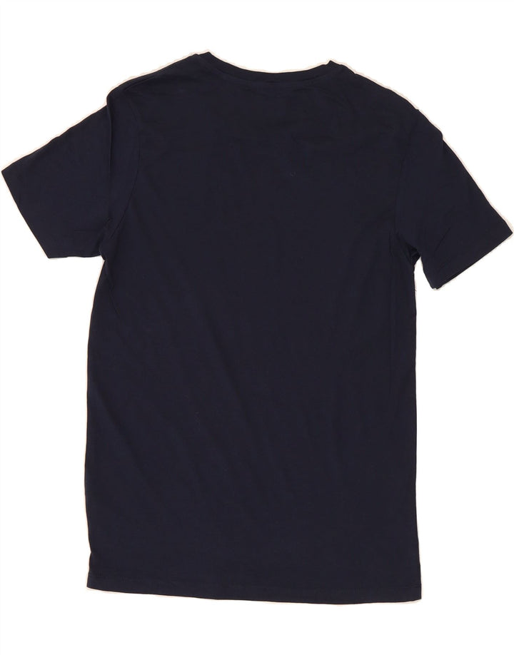 JACK & JONES Mens T-Shirt Top Medium Black Cotton Vintage Jack & Jones and Second-Hand Jack & Jones from Messina Hembry 