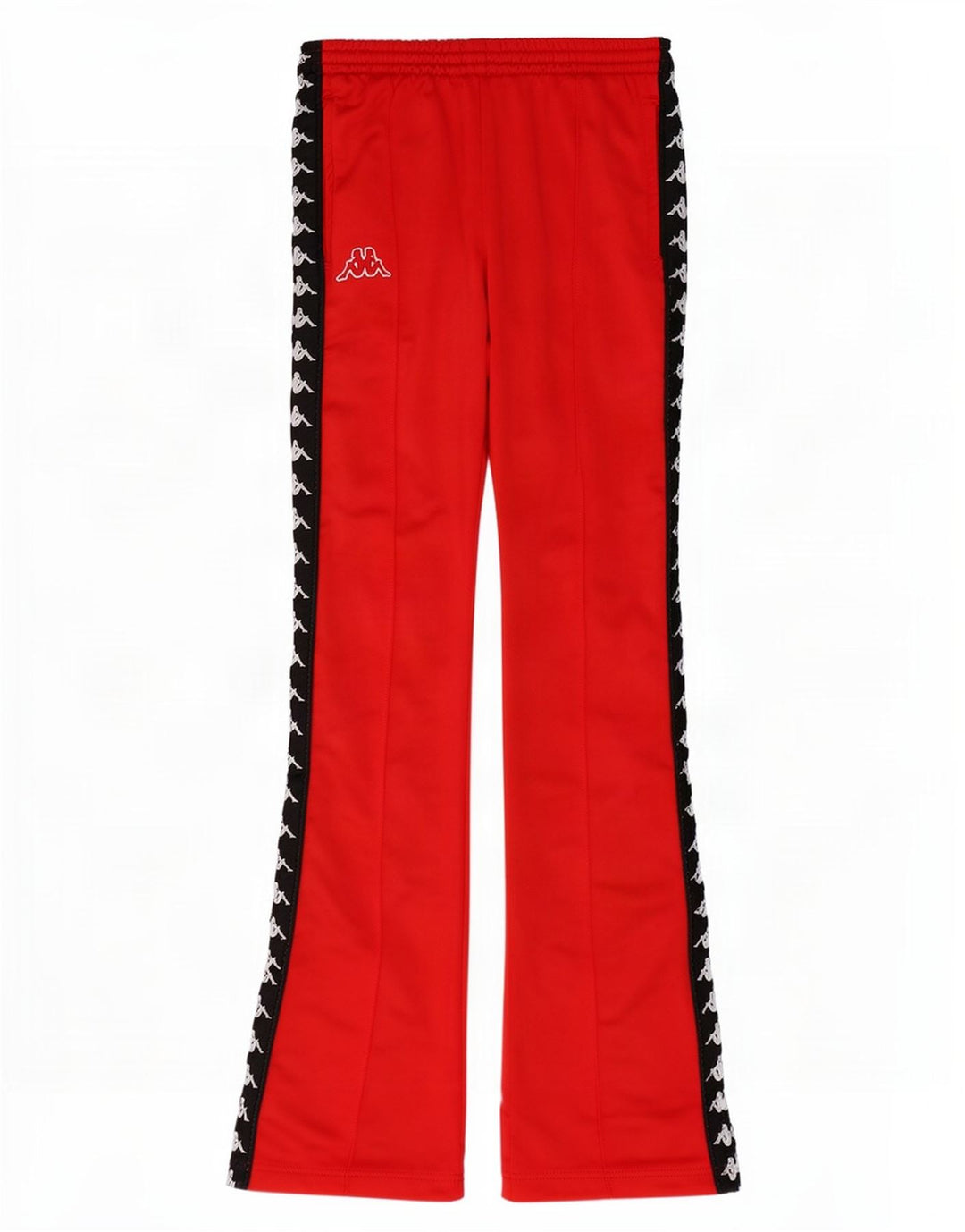 Kappa Damen Graphic Flare Trainingshose XS Rot Polyester
