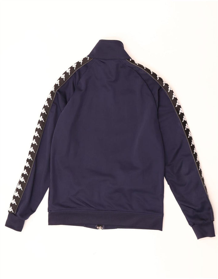 Kappa Herre grafisk træningsdragt Topjakke Medium Navy Blue Colourblock