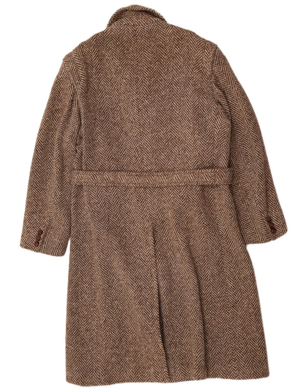 Moessmer Herre Overfrakke UK 42 XL Brun Sildebensuld
