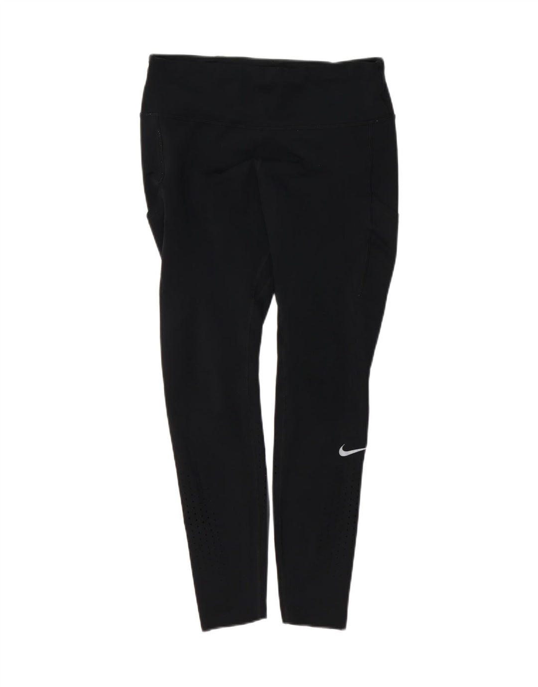 Nike Womens Crop Leggings UK 14 Large  Black