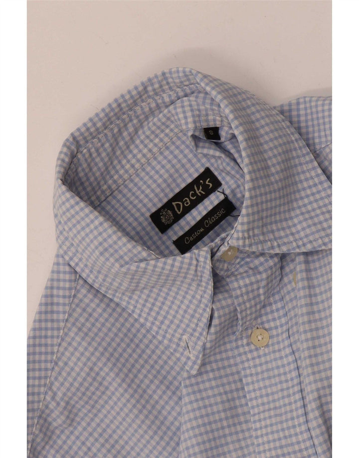 Camicia da uomo Dack piccola a quadretti blu