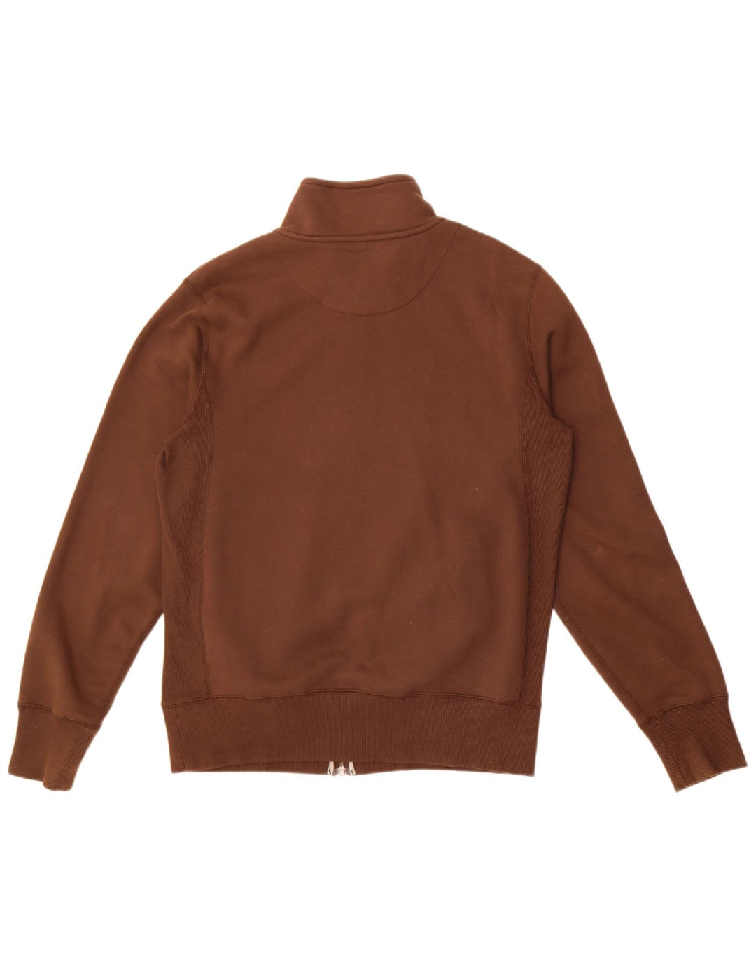 Nike Mens Tracksuit Top Jacket UK 38/40 Medium Brown Cotton