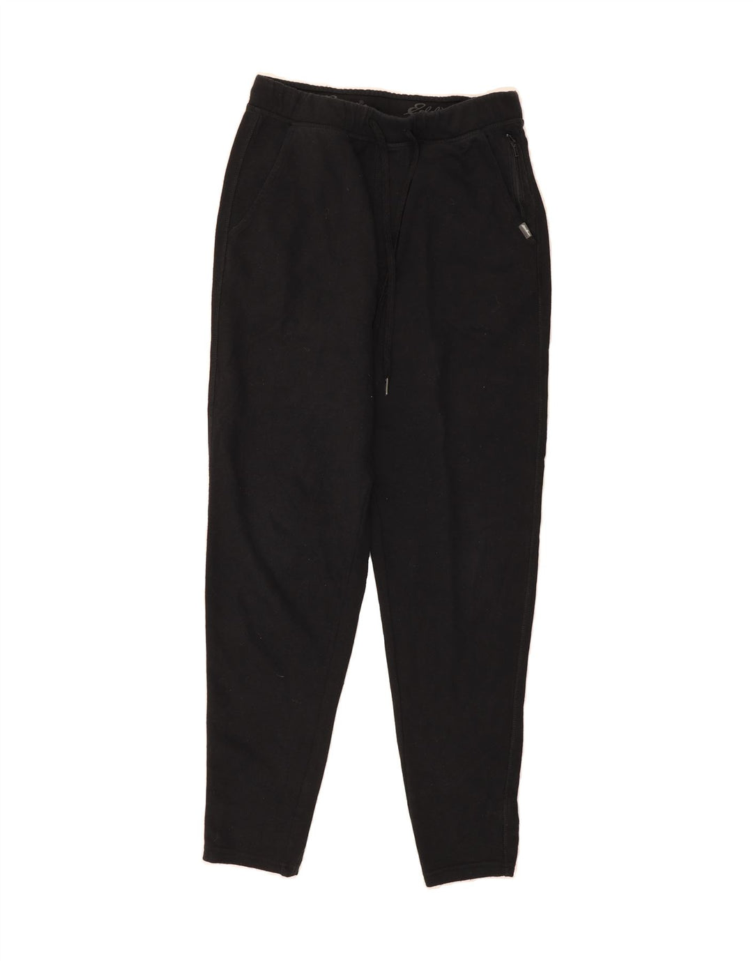 EDDIE BAUER Mens Tracksuit Trousers Small  Black Cotton Vintage Eddie Bauer and Second-Hand Eddie Bauer from Messina Hembry 
